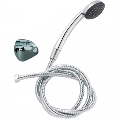 WIRQUIN - Combiné douchette BASO - 1 jet - chromé