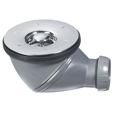 WIRQUIN - Bonde de douche JAMES pour receveur ø 90mm NF