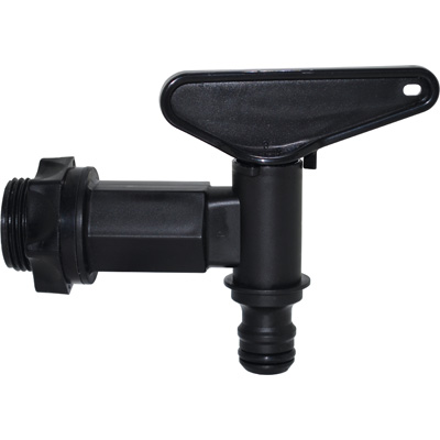 BOUTTE - Robinet de cuve en plastique Noir