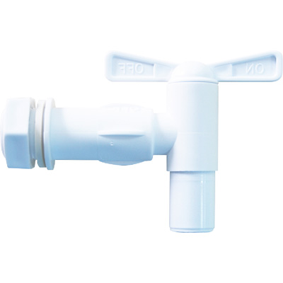 BOUTTE - Robinet de cuve en plastique Blanc