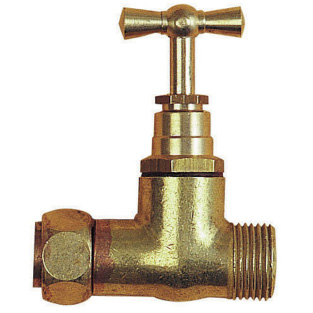 WIRQUIN - Robinet d'arrêt droit - laiton