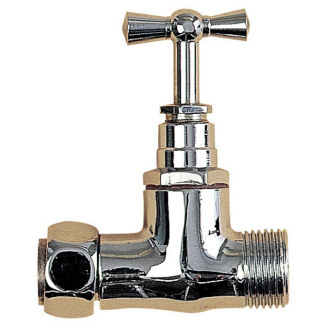 WIRQUIN - Robinet d'arrêt droit - chromé