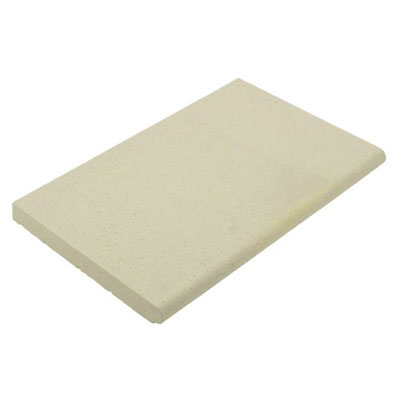 Margelle droite imitation pierre naturelle RUSTIQUE BULLEE NF - beige - Ep. 3.5 x l. 33 x L. 50cm  - vendu à l'unité