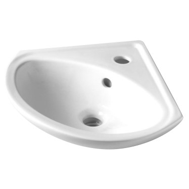 Lave-mains d'angle SIERRA - blanc - P. 35 x L. 35 x H. 15cm