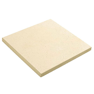 Dalle imitation pierre naturelle RUSTIQUE BULLEE NF - beige - Ep. 2.5 x l. 50 x L. 50cm