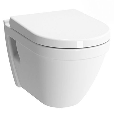Pack wc suspendu S50 FLUSH NF + abattant - blanc