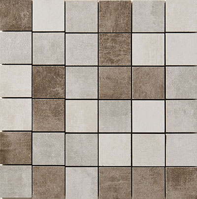 Carrelage intérieur DYNAMIC 30 x 30 cm grès cérame émaillé - mosaïque hot beige- boîte de 0.540m²