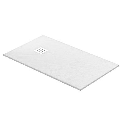Receveur de douche QUARTZ - blanc - Ep. 3 x l. 80 x L. 120cm
