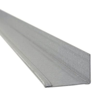 Cornière de rive galva NF section 34 x 23mm x L. 3m