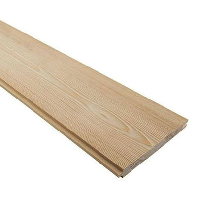 Lambris pin - sans nud - profilé grain d'orge Ep. 10 x l. 100mm x 2m - vendu par 10