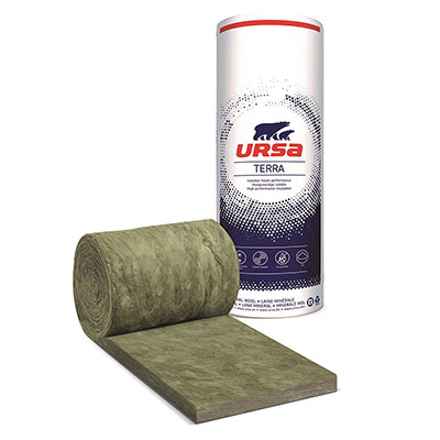URSA - Laine de verre URSACOUSTIC Roulé N Ep. 45 x l. 900mm - rouleau de 16.2m