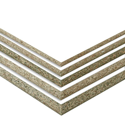 Panneau aggloméré hydrofuge mélaminé - blanc - Ep. 18mm x l. 35 x L. 250cm