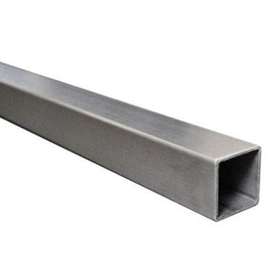 Tube carré galva Ep. 2 x section 25 x 25mm x L. 6m