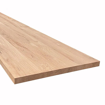 Plan de travail massif hêtre Ep. 36 x l. 650mm x L. 3m
