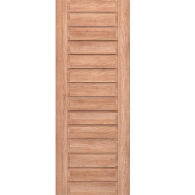 Porte eucalyptus MEXICANA horizontale - 14P - brut - l.93 x L.211 cm