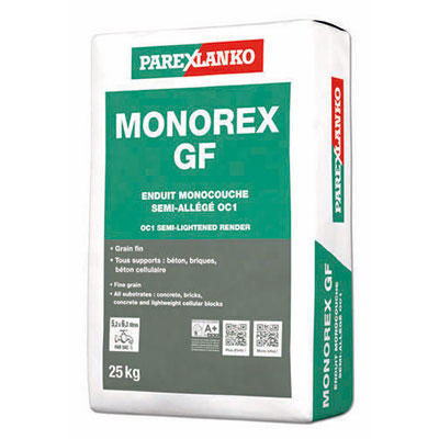 PAREX LANKO - Enduit imperméabilisant Monorex GT T188 - 25kg
