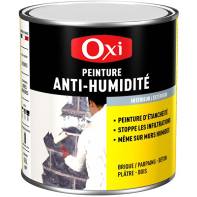 Peinture anti-humidité matte - blanc - 2.5L