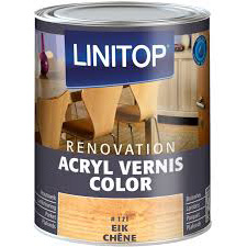 LINITOP® - Acryl vernis color - chêne - 0.75L