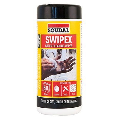 SOUDAL - Lingettes Swipex - vendu par 50