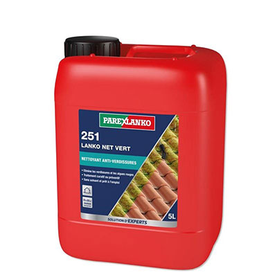 PAREXLANKO - Nettoyant anti-verdissures 251 LANKO NET VERT - 5L