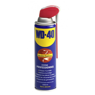 WD-40® - Spray multifonction double position - 500 ml