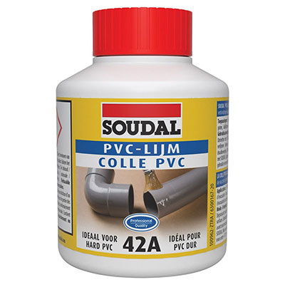 SOUDAL - Colle PVC 42A - 100ml