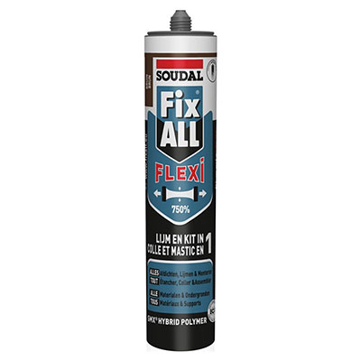 SOUDAL - Mastic-colle Fix All Flexi - brun - 290ml