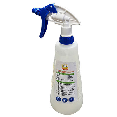 Décapant béton et dégraissant GTR Premium pour matériel BTP - spray 750ml