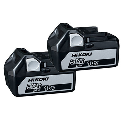 HIKOKI - Set 2 batteries Li-ion 18V 5Ah BSL1850