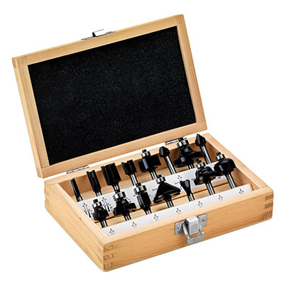METABO - Coffret de 15 fraises