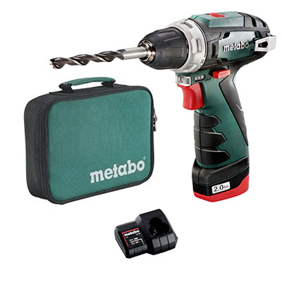 METABO - Perceuse-visseuse sans fil Powermaxx BS - 12V