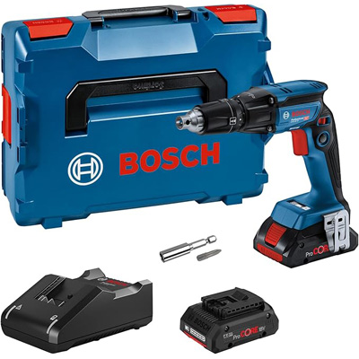BOSCH - Visseuse plaquiste sans fil GTB 18V-45 + 2 batteries ProCORE 18V 4Ah + 1 chargeur - en coffret