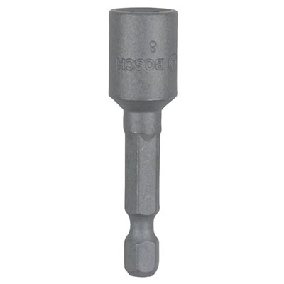 BOSCH - Douille 1/4 6 pans magnétique ø 8 x L. 50mm