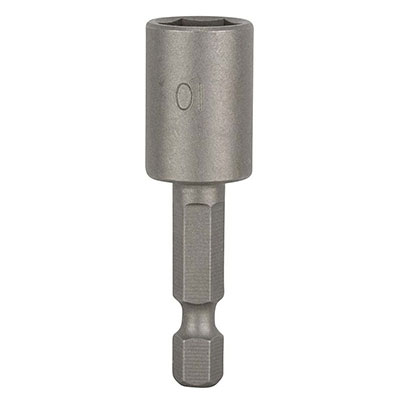 BOSCH - Douille 1/4 6 pans magnétique ø 10 x L. 50mm
