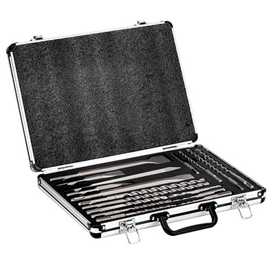 METABO - Coffret de 17 forets et burins alu SDS-Plus SP