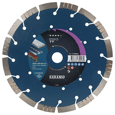 SIDAMO - Disque diamant Pro TT ø 230mm