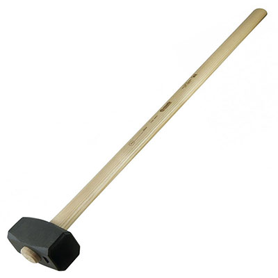MOB - Masse couple angles abattus + manche bois frêne Long. 900cm - 5kg