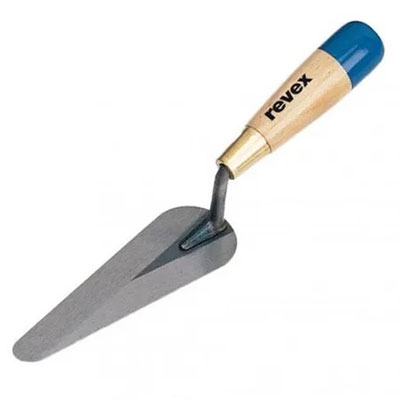 MOB - Truelle langue de chat acier manche bois Long. 18cm