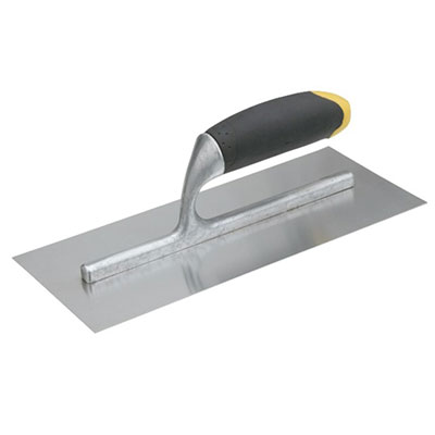 NESPOLI - Platoir inox manche bi-matière l. 12 x L. 28cm