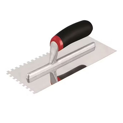 Platoir inox denture carrée U 6x6mm - l. 115 x L. 280mm