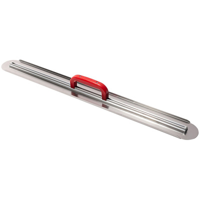 TALIAPLAST - Platoir chapiste double arrondi convexe inox l. 10 x L. 99cm