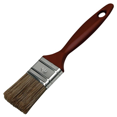 NESPOLI - Pinceau plat spécial traitement des bois larg. 65mm