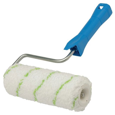 NESPOLI - Rouleau finition mate microfibres polyester ø 4 x L. 18cm + manche plastique