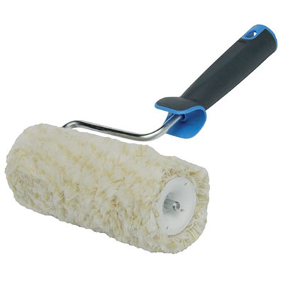 NESPOLI - Rouleau façade fibres polyamide ø 4.8 x L. 18cm + manche bi-matière