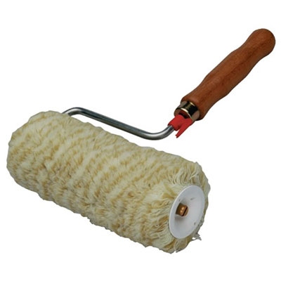NESPOLI - Rouleau façade fibres polyamide ø 4.8 x L. 25cm + manche bois