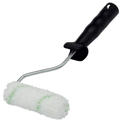 NESPOLI - Rouleau finition mate microfibres polyester ø 1.7 x L. 11cm + manche plastique
