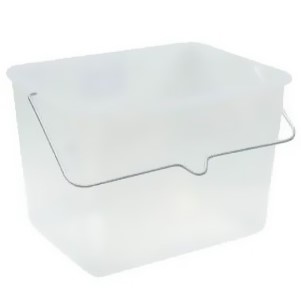 NESPOLI - Seau à peinture rectangle - transparent - 7L