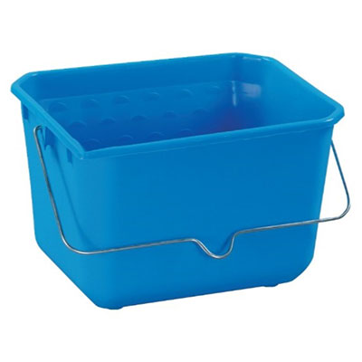 NESPOLI - Seau à peinture rectangle - bleu - 8.5L