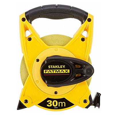 STANLEY - Mesure ruban fibre de verre FATMAX® l. 19mm x L. 30m
