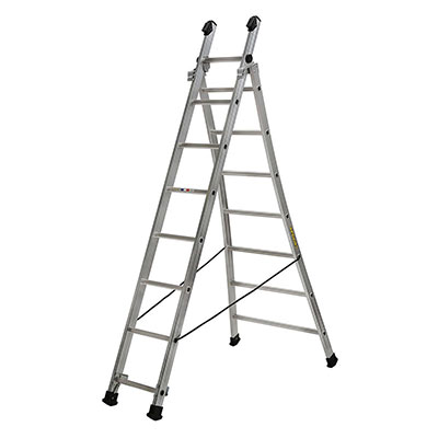 CENTAURE - Echelle transformable NF - 2 plans - H. max. 3.90m